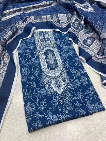 2Pc Lawn Kameez & Dupatta Suit 65
