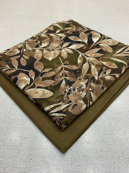 2Pc Bana Doria Allover Lawn Suit 0177