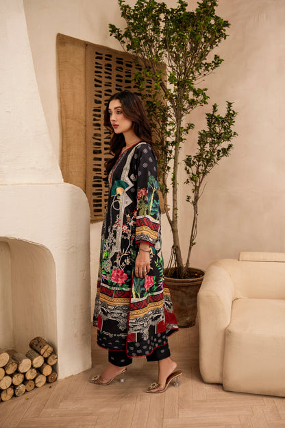 Firdous 2Pc Kameez & Trousers - D129