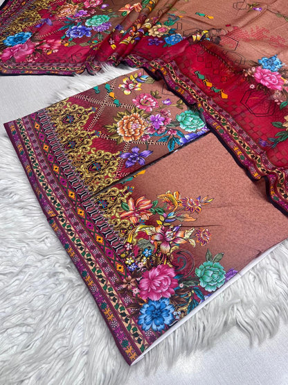 2Pc Kameez & Dupatta - D#270