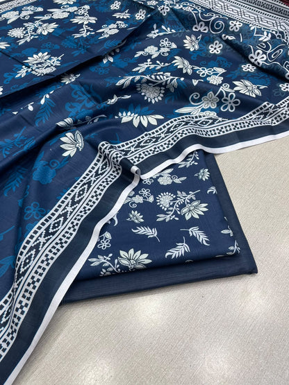 3Pc Slub Khaddar Unstitched Suit 25