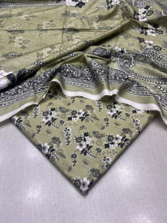 2Pc Staple Kameez & Dupatta Unstitched 62