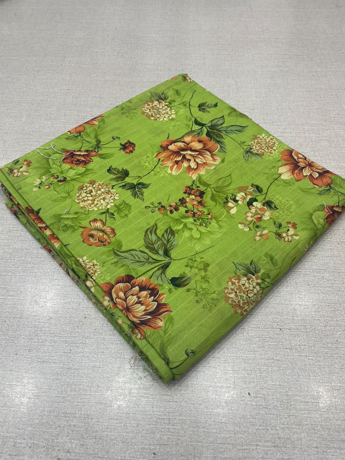 2Pc Same Printed Lawn Unstitched Suit 37886