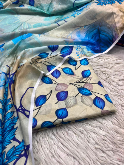 3Pc Same Digital Printed Lawn Suit 15