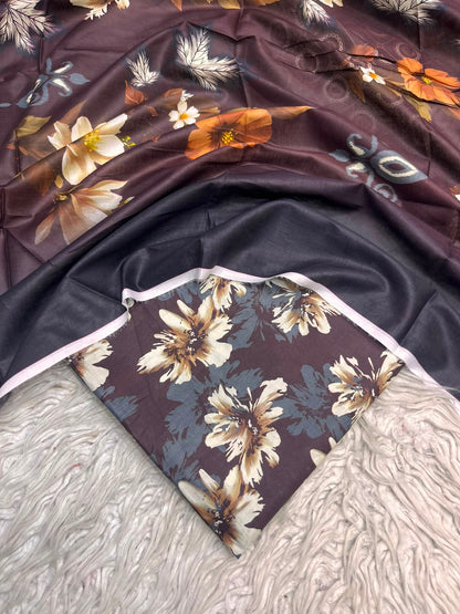 3Pc Same Digital Printed Lawn Suit 15