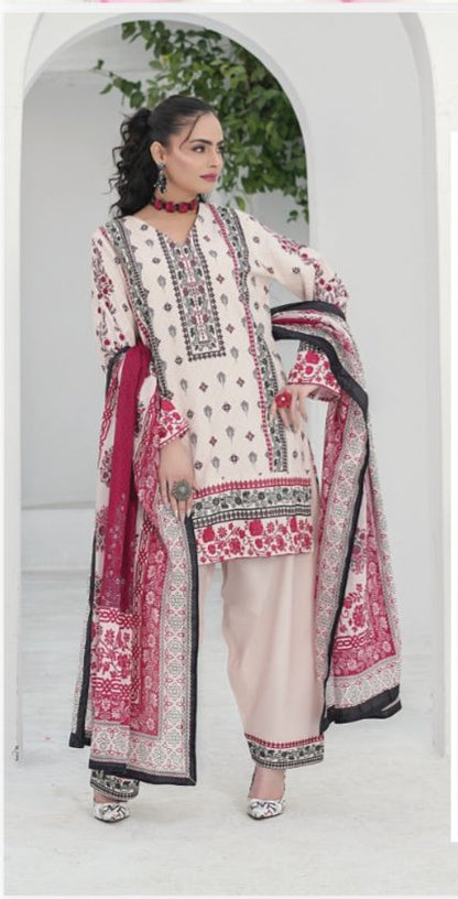 Noura Premium Lawn 3pc - 0140