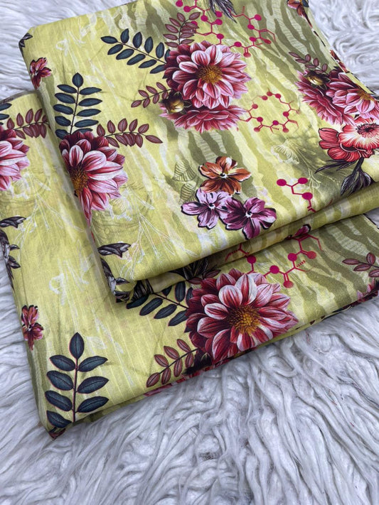 2Pc Lawn Bana Dora Digital Printed Suit Vol-21C