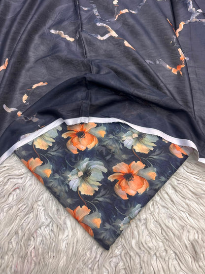 3Pc Same Digital Printed Lawn Suit 15