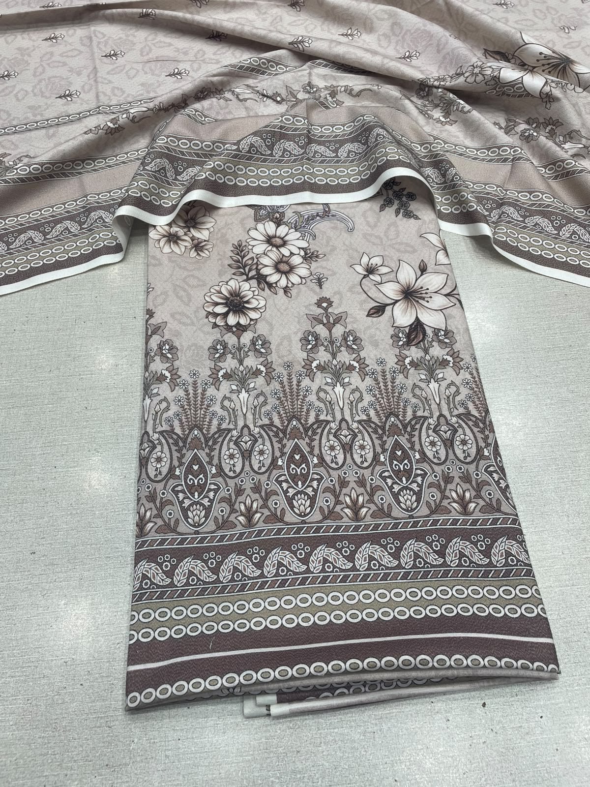 2Pc Dhanak Kameez & Dupatta Unstitched 73
