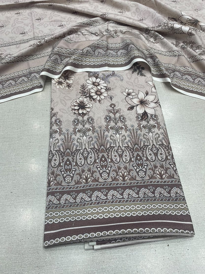 2Pc Dhanak Kameez & Dupatta Unstitched 73