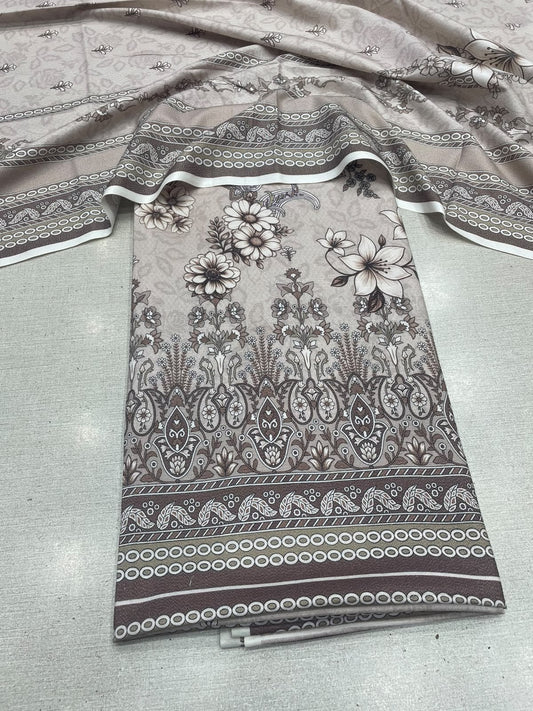 2Pc Dhanak Kameez & Dupatta Unstitched 73
