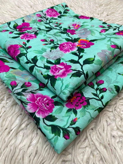 2Pc Al Karam Lawn Printed Suit Vol-557