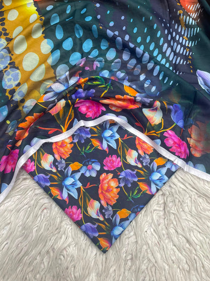 3Pc Same Digital Printed Lawn Suit 15