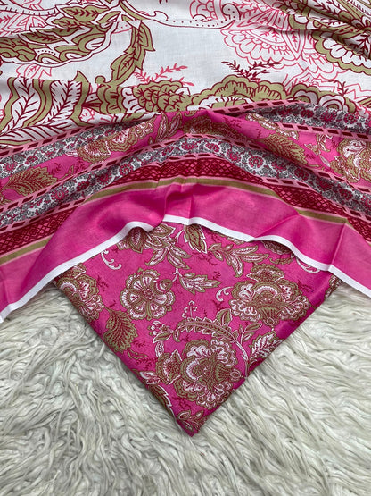 3Pc Same Digital Printed Lawn Suit 15