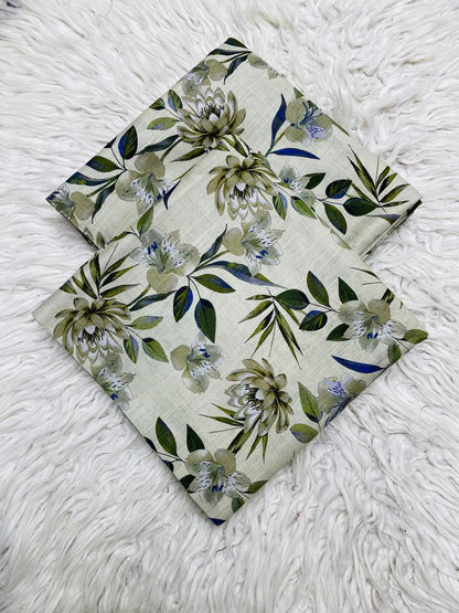 2 PC Slub Khaddar Allover Suit Vol-0108