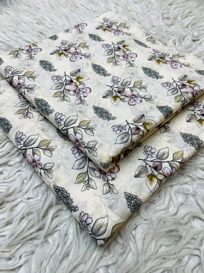 2Pc Same Printed Lawn Suit 495
