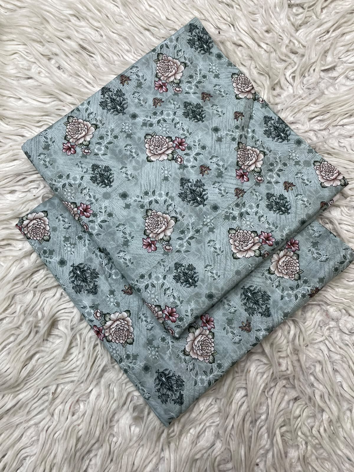 2Pc Same Printed Lawn Suit 495