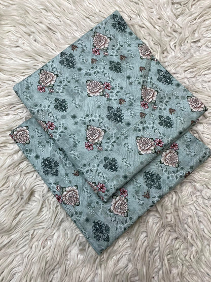 2Pc Same Printed Lawn Suit 495