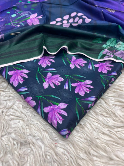 3Pc Same Digital Printed Lawn Suit 15
