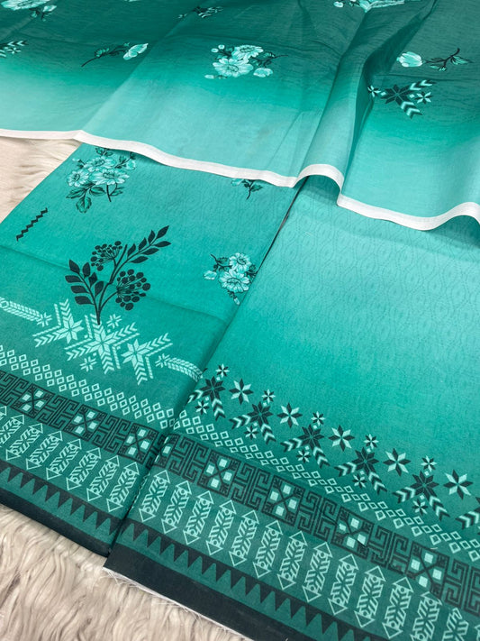 2Pc  Civic Lawn Kameez & Dupatta Vol-3193