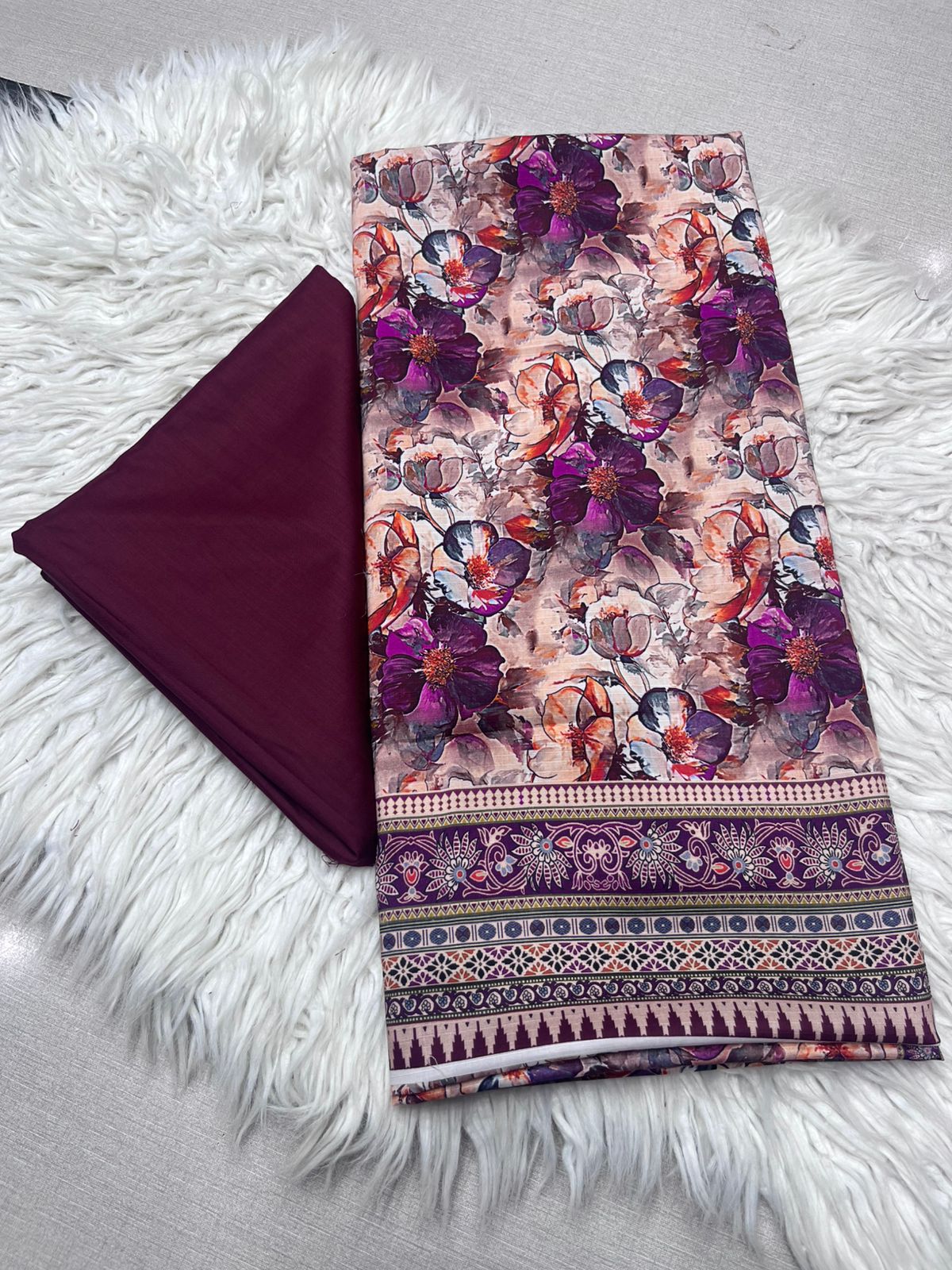 2Pc Linen Bana Doria VOL - 0069