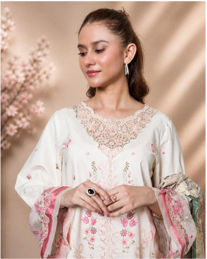 NOURA LUXURY ROYALE EMBROIDERED DRESS