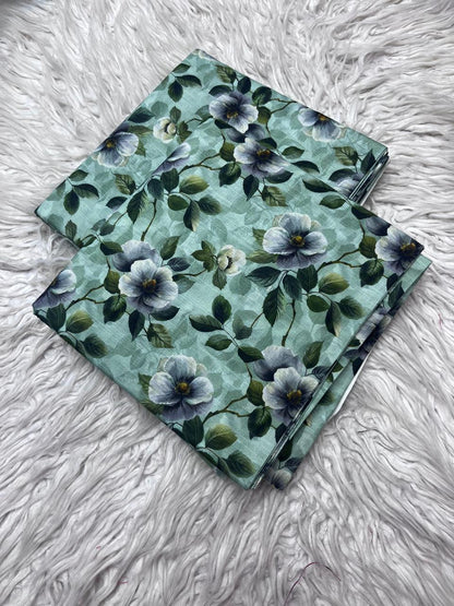 2Pc Crystal Khaddar Allover Digital Printed Vol-0131