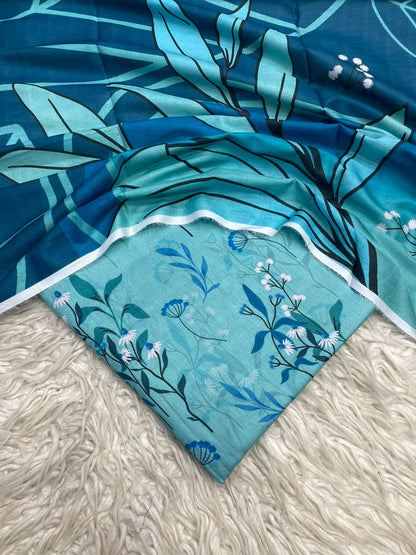 3Pc Same Digital Printed Lawn Suit 15