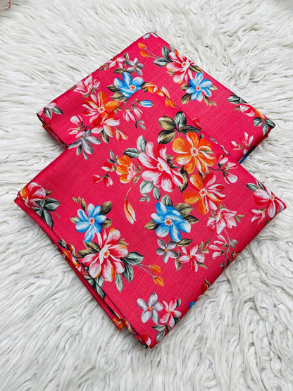 2 PC Slub Khaddar Allover Suit Vol-30