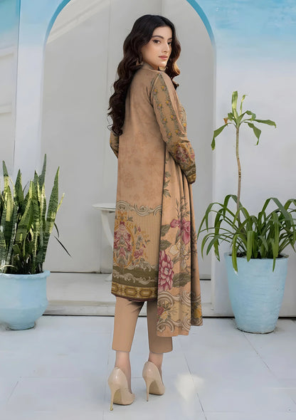 2Pc Shamray Kameez & Duppata Suit  - 0026
