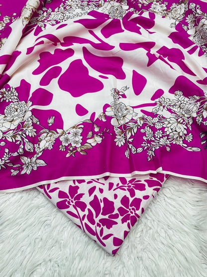 3Pc BanaDora Viscose Allover Suit Vol-391