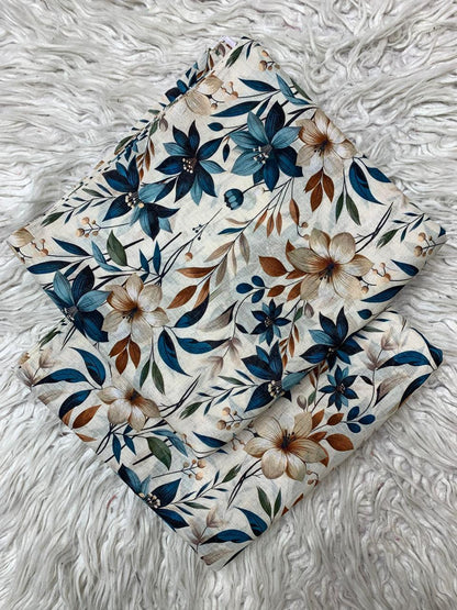 2Pc Lawn Bana Dora Suit Vol-0172