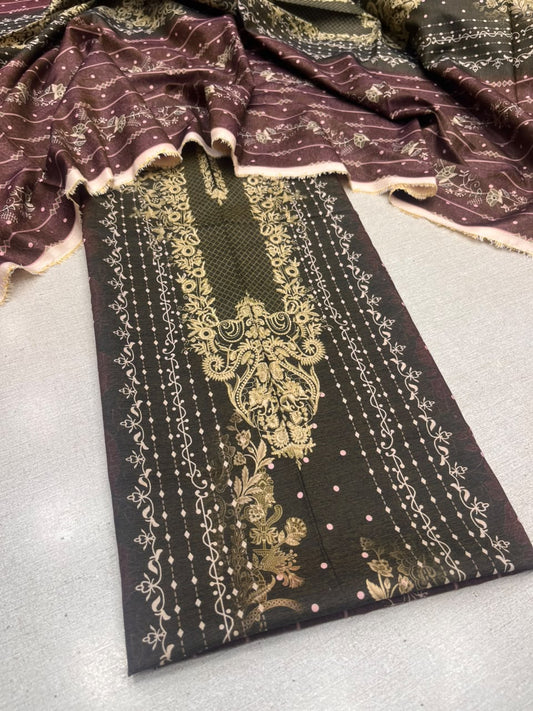 2Pc Staple Shamray Kameez & Dupatta Suit 79