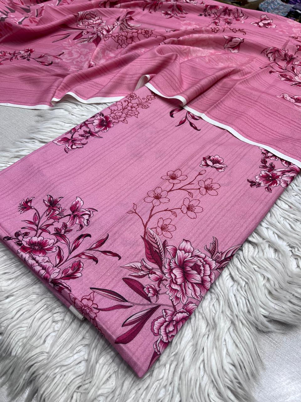 2Pc Karandi Kameez & Duppata Printed Vol-427