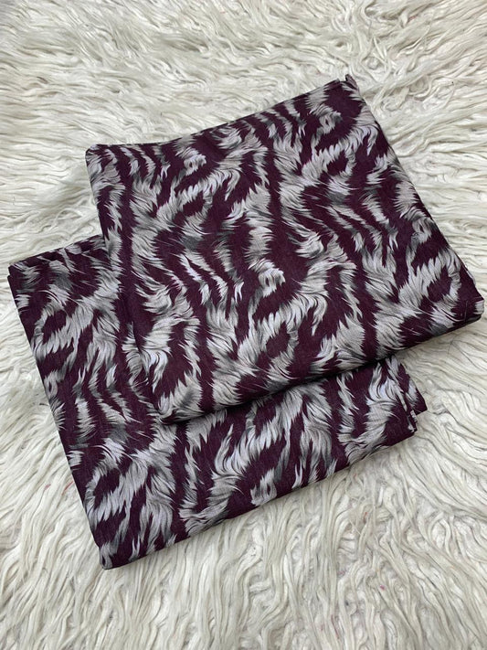 2Pc Lawn Bana Dora Suit Vol-0174