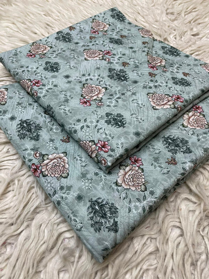 2Pc Same Printed Lawn Suit 495