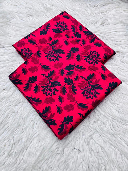 2Pc Crystal Linen Allover Suit Vol-0121