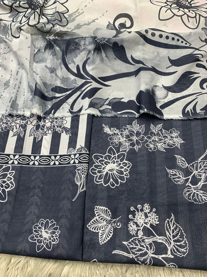 2Pc Supima Lawn Kameez & Duppata Printed Suit  Vol-3213