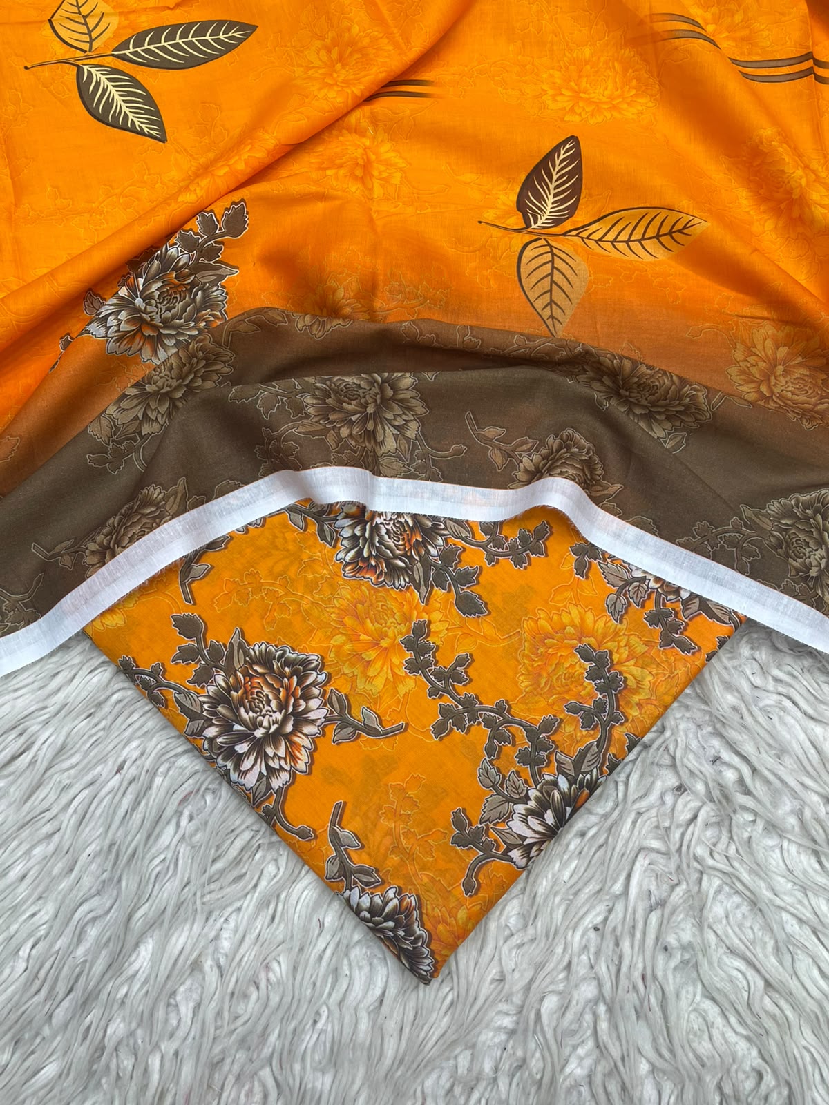 3Pc Same Digital Printed Lawn Suit 878