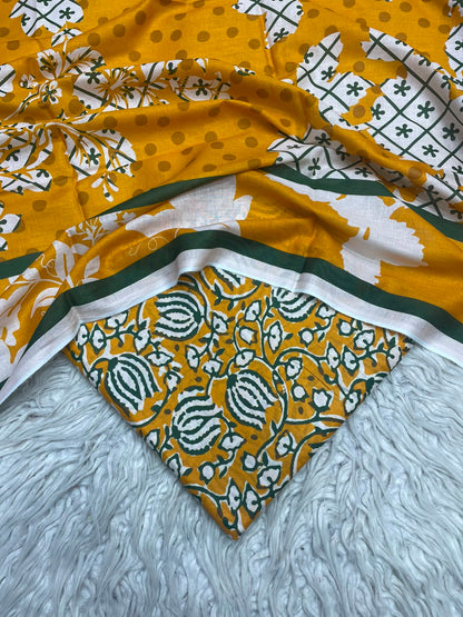 3Pc Same Digital Printed Lawn Suit 15