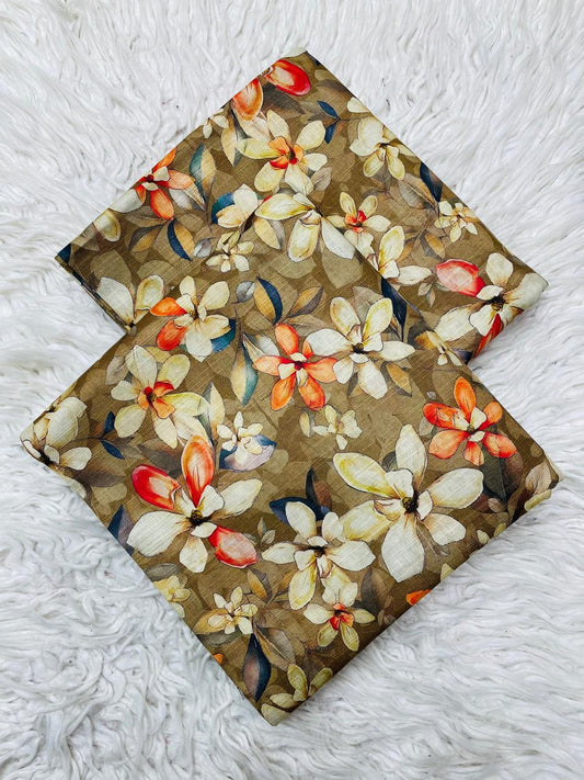 2 PC Slub Khaddar Allover Unstitched Suit Vol-0120