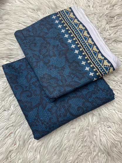 SAPPHIRE 2Pc Lawn Bana Dora Unstitched Suit Vol-0127