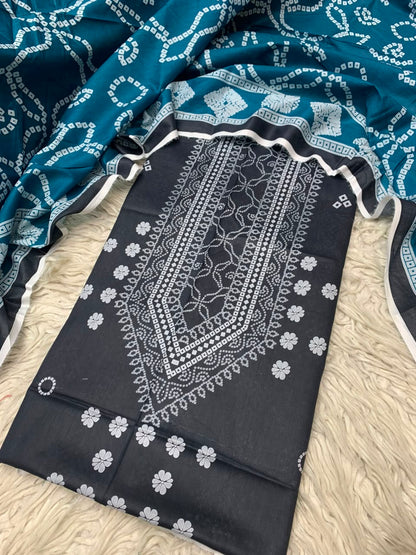 2Pc Bin Saeed Same Printed Lawn 495