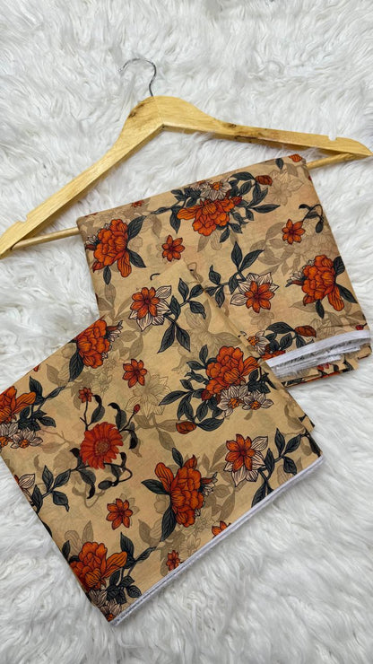 2Pc Lawn Allover Suit #40697