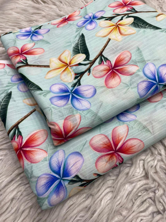 2Pc Lawn Bana Dora Digital Printed Suit Vol-21