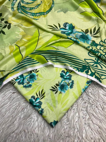 3Pc Same Digital Printed Lawn Suit 15