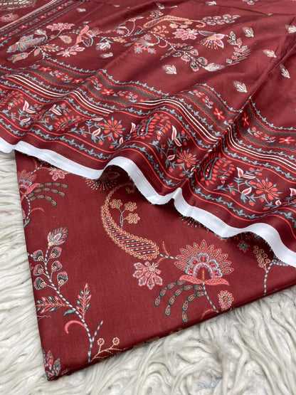 2Pc Lawn Kameez & Dupatta Vol-3208