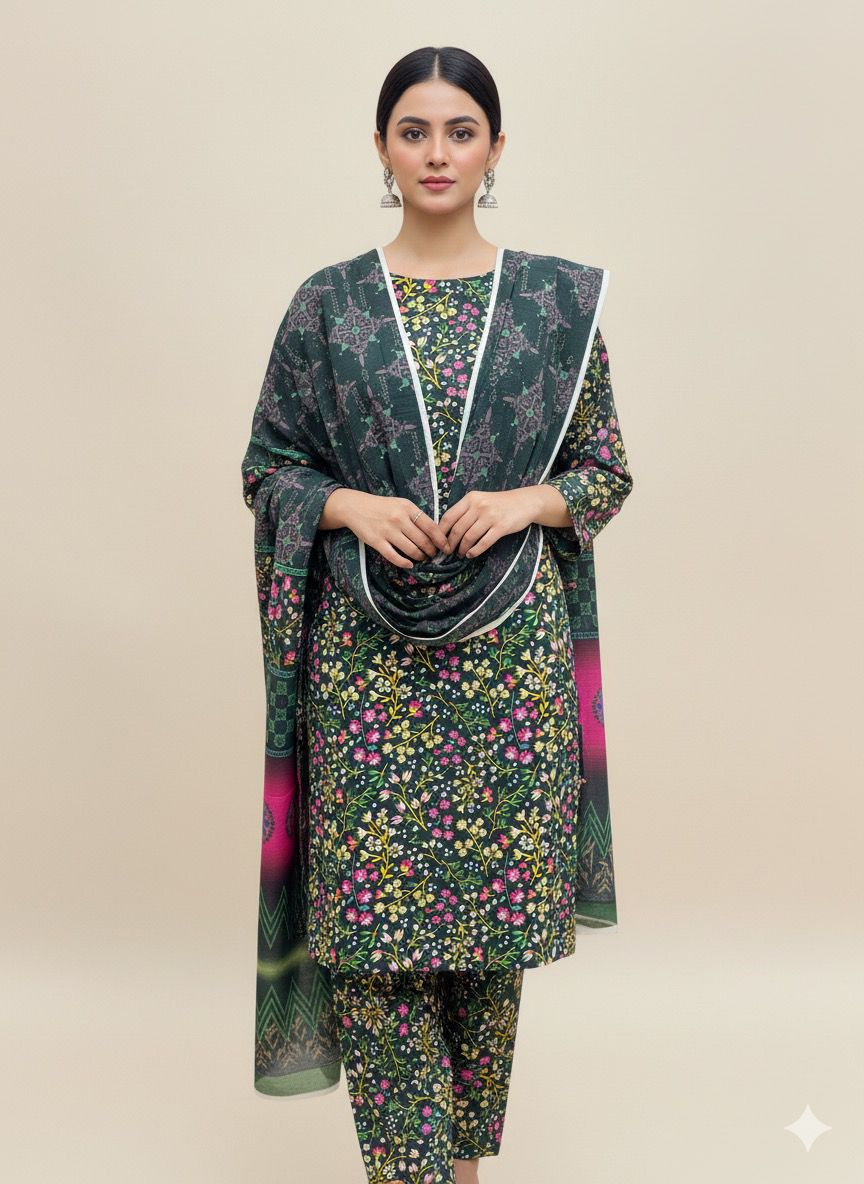 3 PC Viscose Bana Dora - 0011