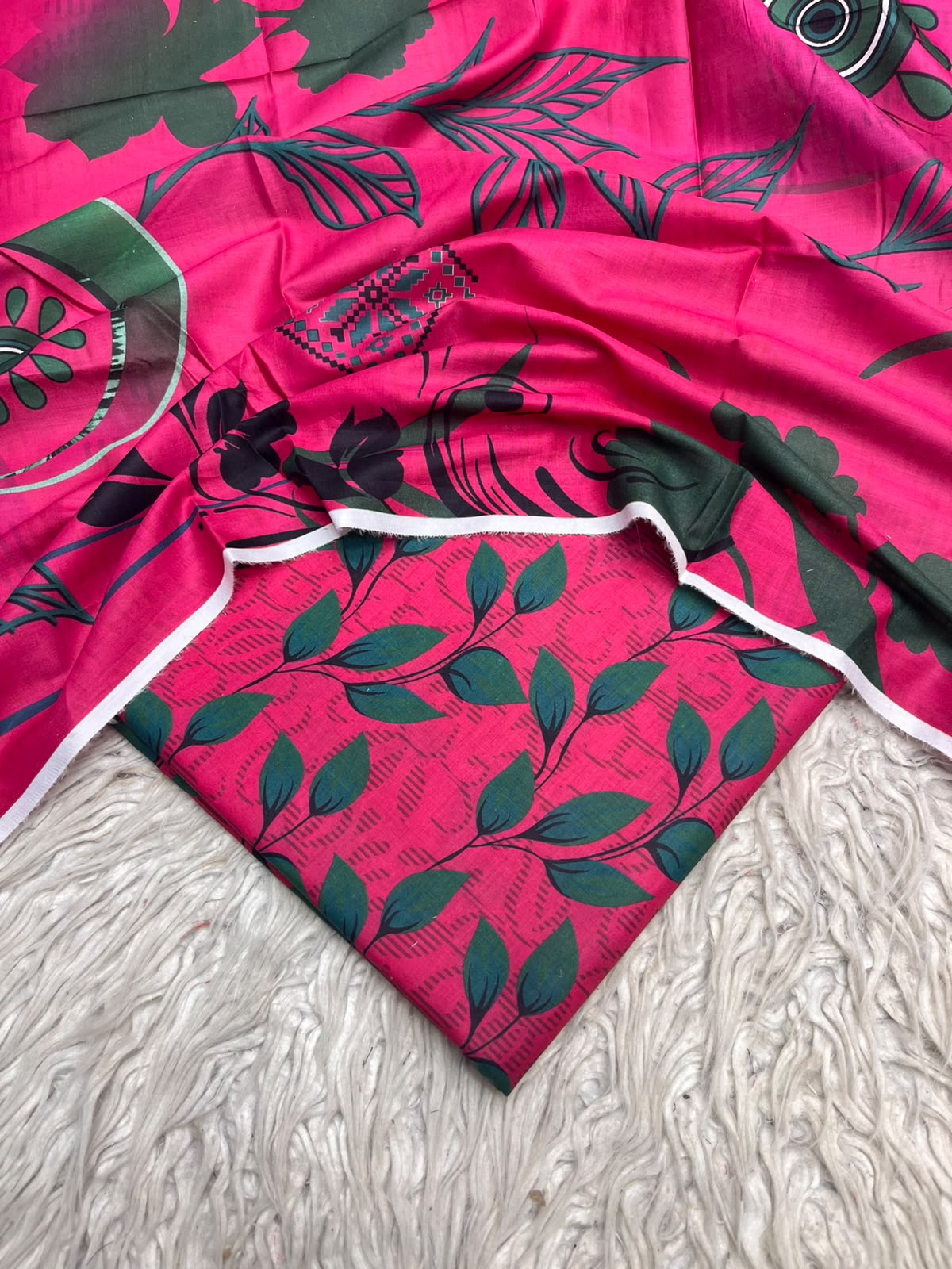 3Pc Same Digital Printed Lawn Suit 15