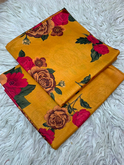 2Pc Bin Saeed Same Printed Lawn 495